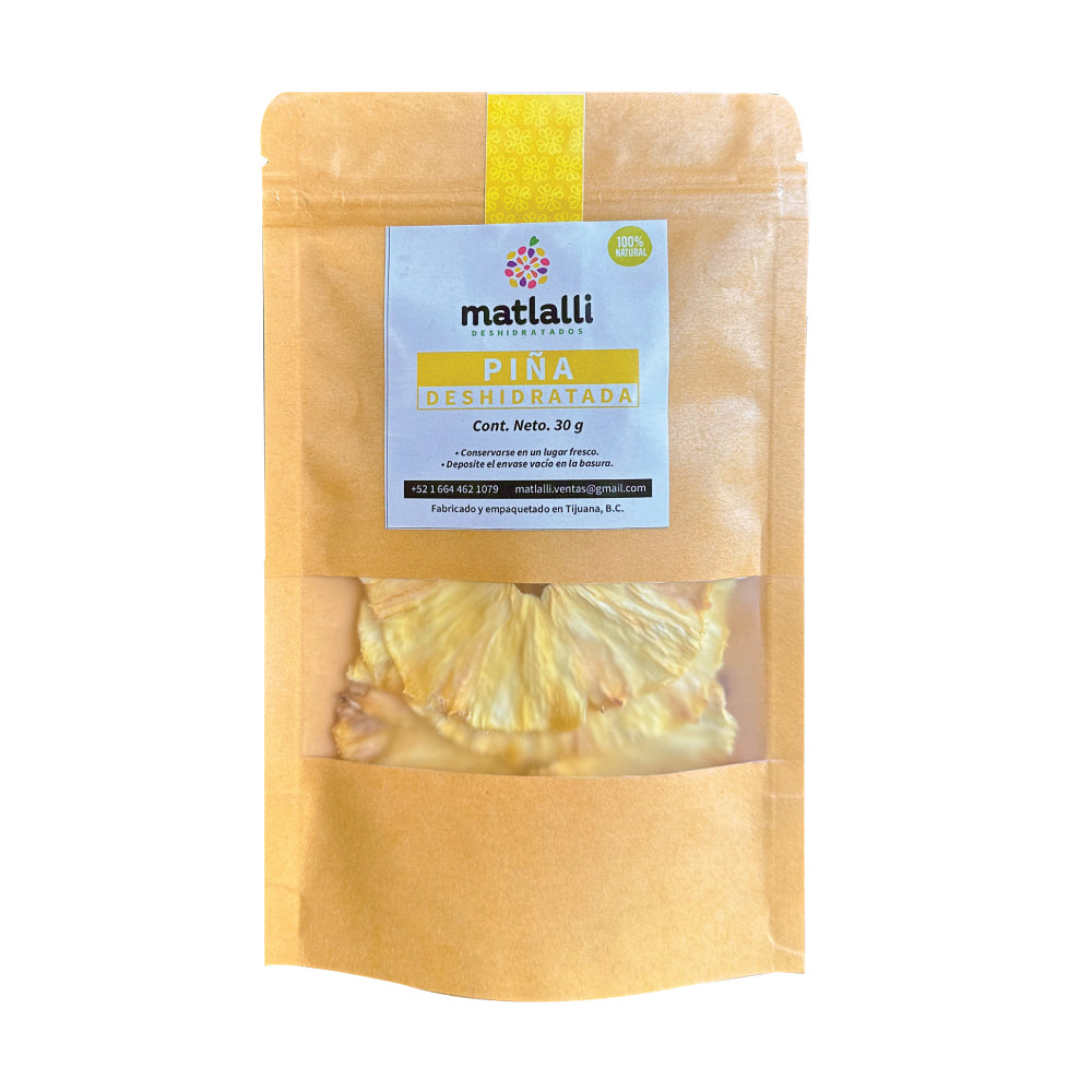 Dehydrated pineapple